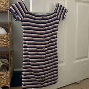 Shien ribbed mini dress for girls